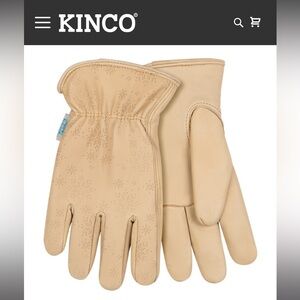 Kinco Insulated premium Cowhide lined leather gloves size medium - new with tags